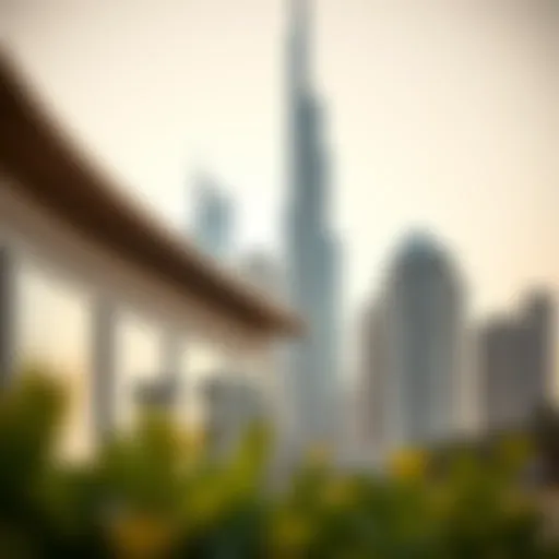 Modern Dubai skyline showcasing real estate developments