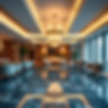 Luxurious Interior Amenities at Cayan Business Center Interior amenities of Cayan Business Center