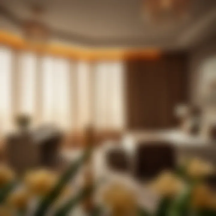 Elegant guest room in City Walk Hotel
