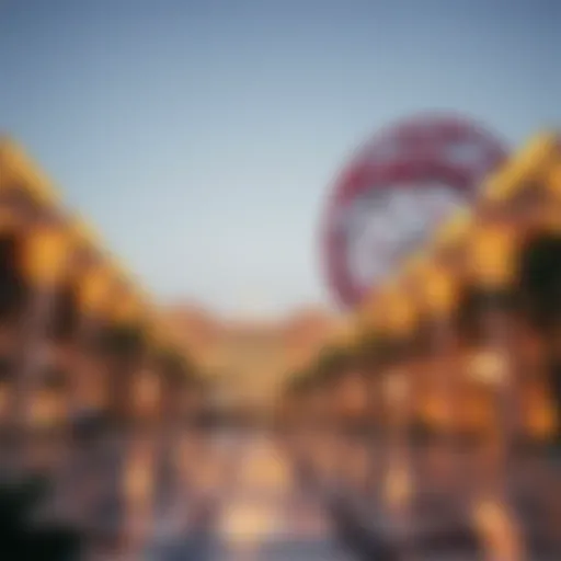 Stunning architectural façade of Al Dhafra Mall