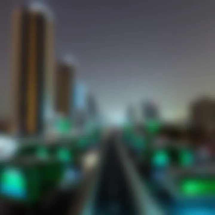 Real estate developments surrounding Al Qusais Metro area illustrating investment potential