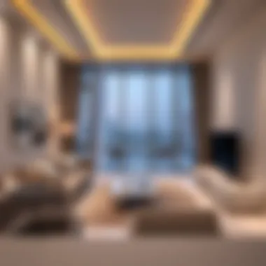 Sleek Design of Nad Al Hamar Apartments Modern Apartment Interior in Nad Al Hamar