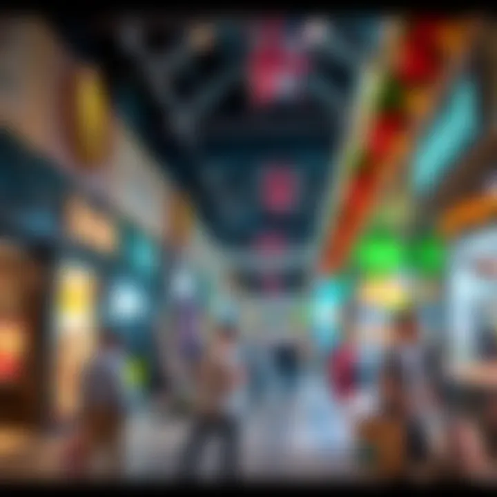 Shopping Area in Nad Al Hamar