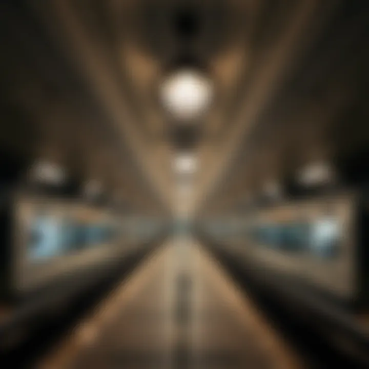 Interior Design of Dubai Metro Station