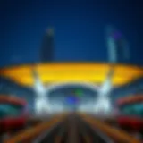Dubai Metro Station - A Modern Architectural Marvel