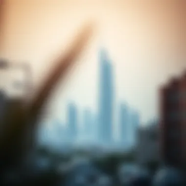 Future Growth Potential of Al Qusais Future skyline vision of Al Qusais with Al Futtaim Building