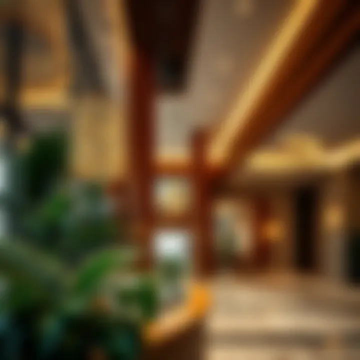 Interior amenities of the Al Futtaim Building offering commercial opportunities