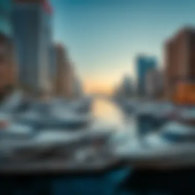 Dubai Marina: A Hub of Luxury and Leisure The stunning Dubai Marina with luxury yachts