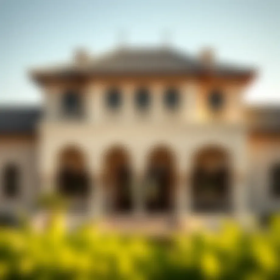 Exterior view of Shindagha Museum showcasing traditional architecture