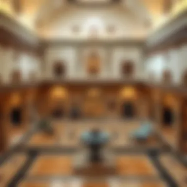 Interior Layout of Shindagha Museum Interior view showcasing the layout of the museum
