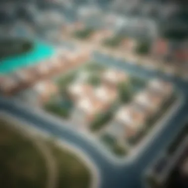 Aerial view showcasing the Akoya Oxygen community layout