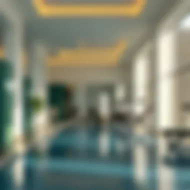 Amenities available in Akoya Oxygen including pool and gym