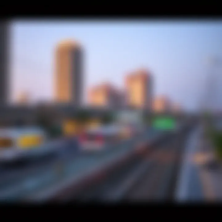 Real estate developments near the Red Line Metro