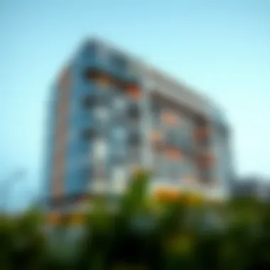 Architectural Marvel of Paramount Residence Stunning exterior view of Paramount Residence showcasing modern architecture