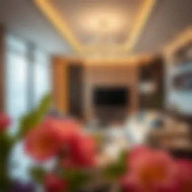 Elegant Interiors of Vida Residence Luxurious interior living space within Vida Residence Downtown